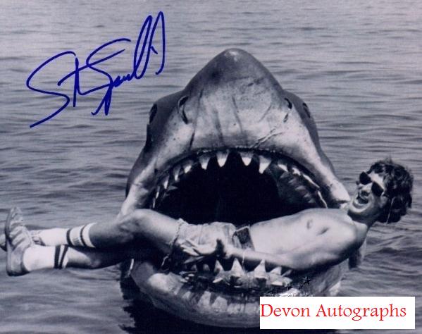steven spielberg jaws. JAWS Steven Spielberg Signed