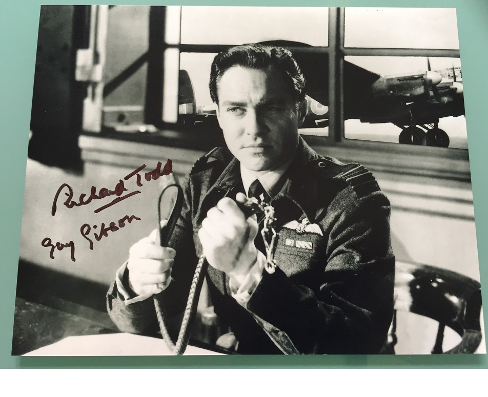 The Dam Busters Dambusters Richard Todd signed photo