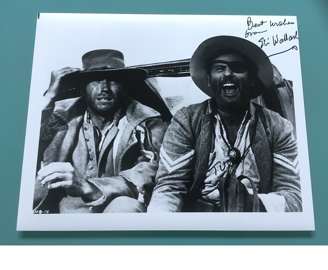 Eli Wallach The Good The Bad & The Ugly TUCO signed photo 5 rare