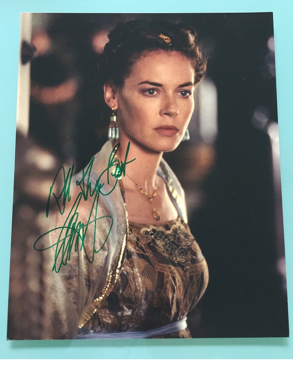 Gladiator Connie Nielsen signed 8 x 10 photo Lucilla