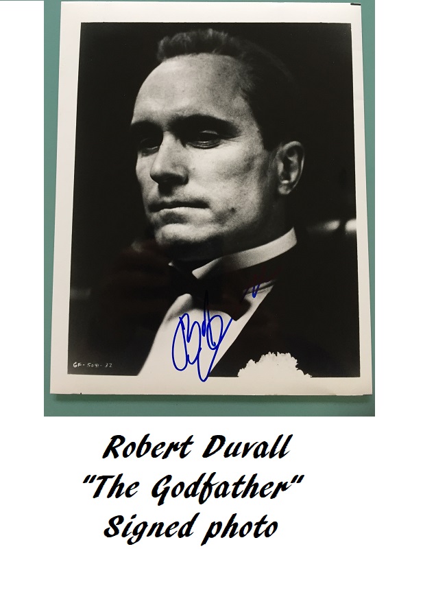 Godfather signed Robert Duvall - SOLD